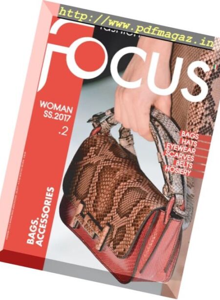 Fashion Focus Woman Bags – Spring-Summer 2017 Cover