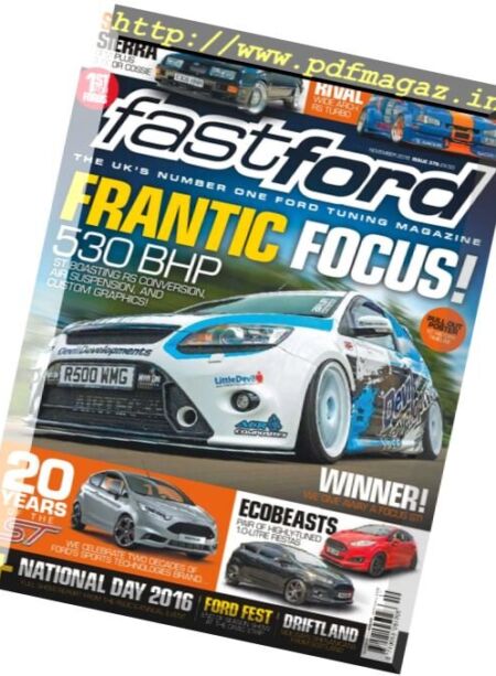 Fast Ford – November 2016 Cover