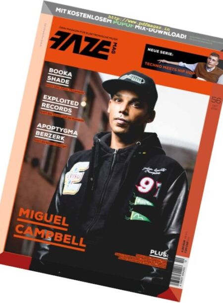 FAZE Magazin – Oktober 2016 Cover