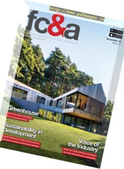 FC&A Future Constructor & Architect – November 2016