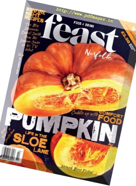 Feast Norfolk Magazine – October 2016 Cover