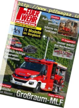Feuerwehr – November 2016