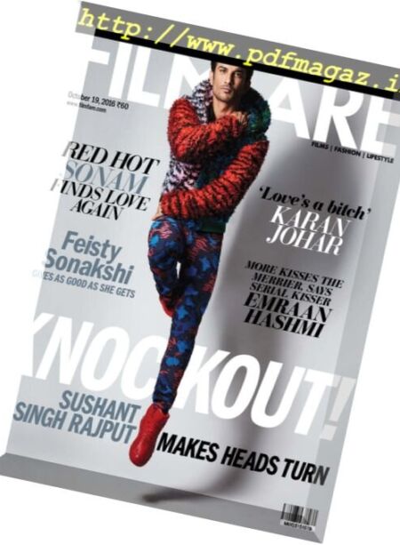 Filmfare – 19 October 2016 Cover