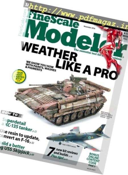 Fine Scale Modeler – November 2016 Cover