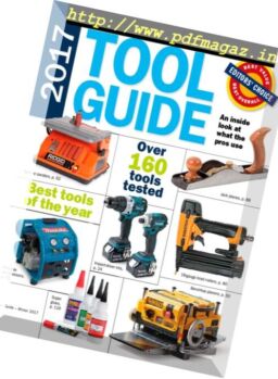 Fine Woodworking – Tool Guide 2017