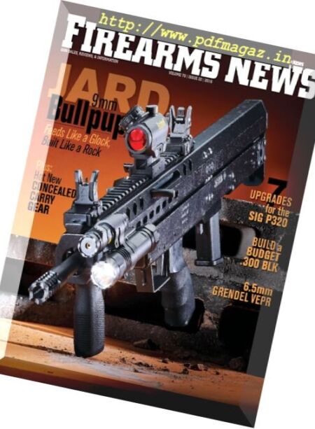 Firearms News – Volume 70 Issue 22 2016 Cover