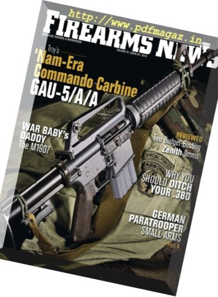 Firearms News – Volume 70 Issue 24 2016 Cover