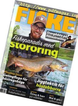 Fiskejournalen – Oktober-November 2016