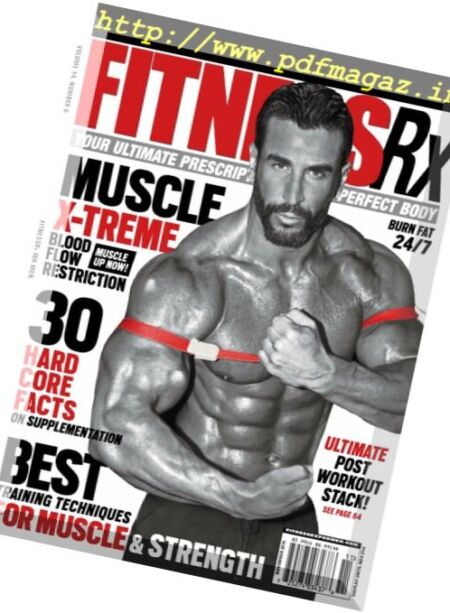 Fitness Rx for Men – November 2016 Cover