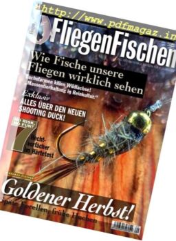 FliegenFischen – Oktober-November 2016