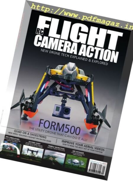 Flight, Camera, Action – July-August 2016 Cover