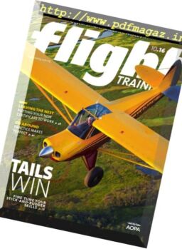Flight Training – October 2016