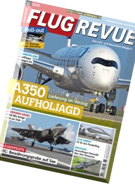 Flug Revue – November 2016 Cover