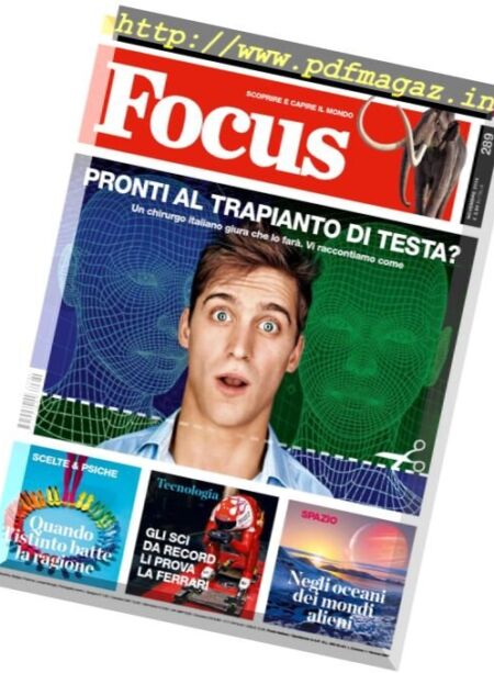 Focus Italia – Novembre 2016 Cover