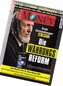 Focus Money – 19 Oktober 2016