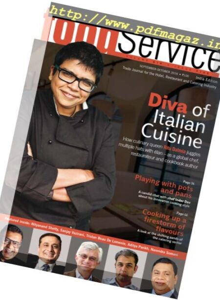 Food Service India – September-October 2016 Cover