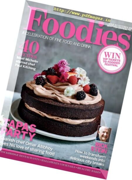 Foodies Magazine – October 2016 Cover
