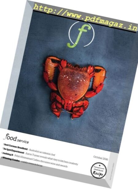 foodService – October 2016 Cover