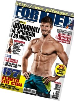 For Men Magazine – Agosto 2015