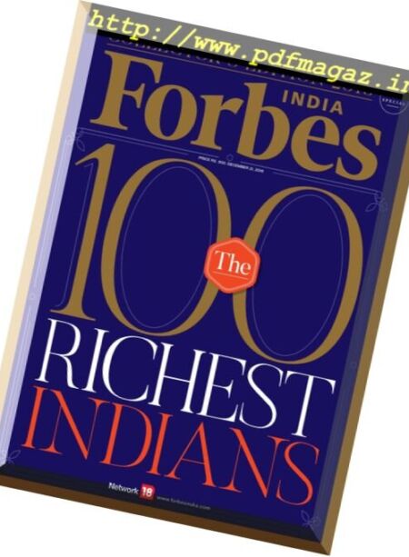 Forbes India – Collector’s Edition – The 100 Richest Indians (2016) Cover