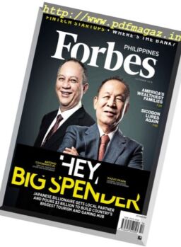 Forbes Philippines – October 2016
