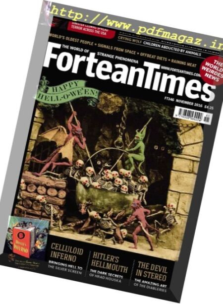 Fortean Times – November 2016 Cover