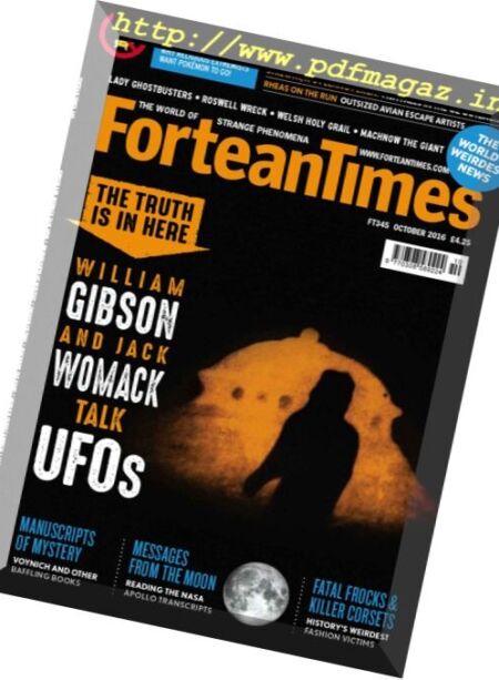 Fortean Times – October 2016 Cover