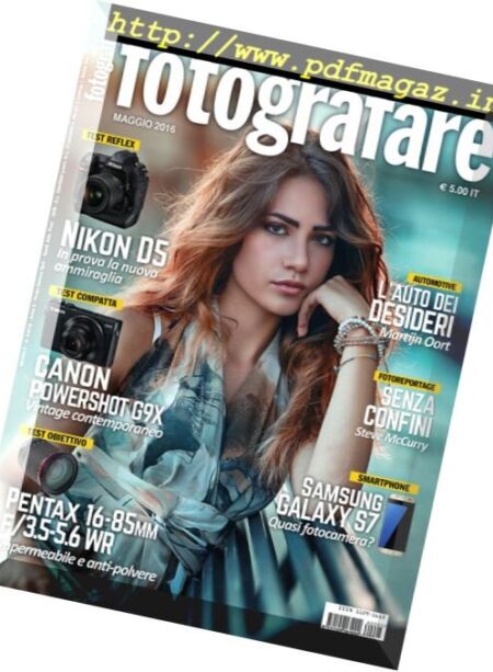 Fotografare – Maggio 2016 Cover
