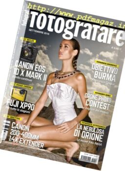 Fotografare – Settembre 2016