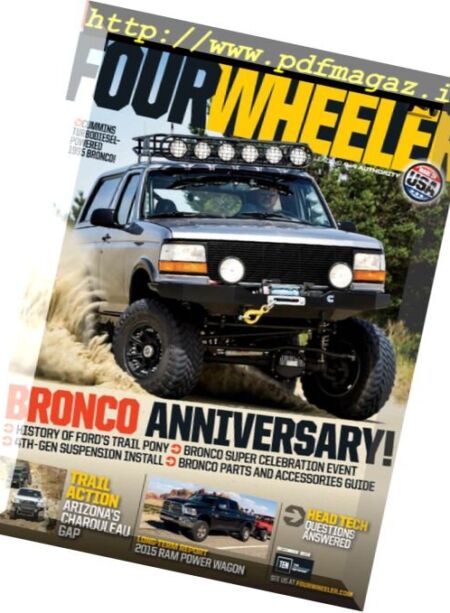 Four Wheeler – December 2016 Cover