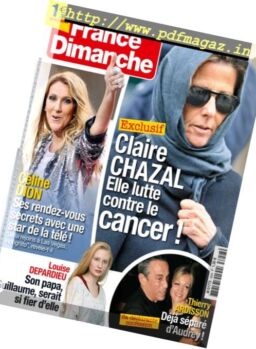France Dimanche – 7 au 13 Octobre 2016
