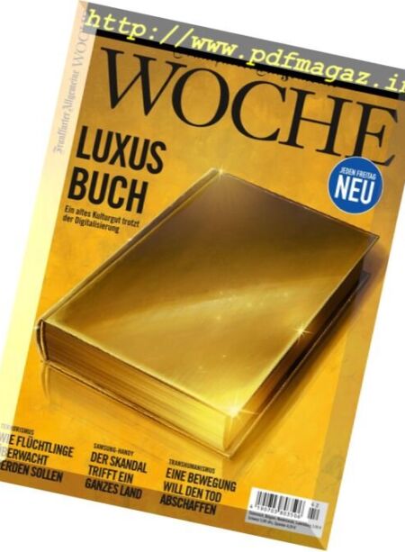 Frankfurter Allgemeine Woche – 14 Oktober 2016 Cover