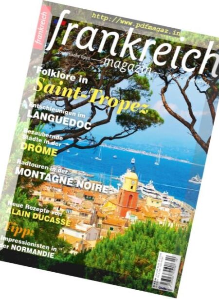 Frankreich Magazin – Fruhjahr 2016 Cover