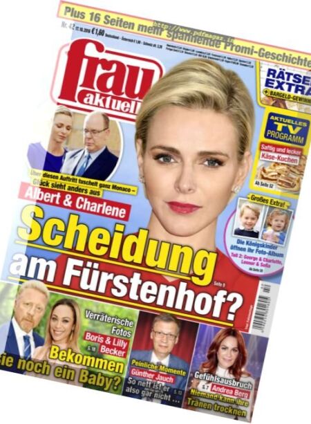 frau aktuell – 17 Oktober 2016 Cover