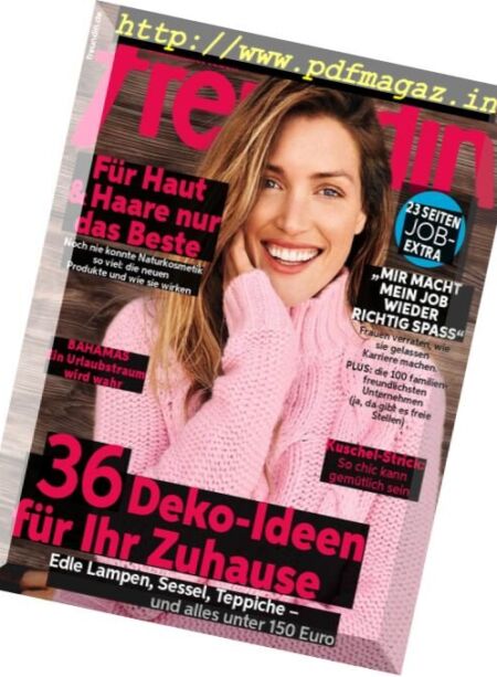 Freundin – 19 Oktober 2016 Cover