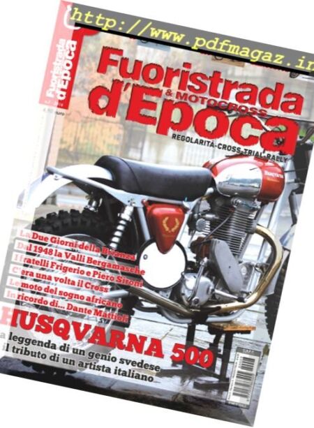 Fuoristrada & Motocross d’Epoca – Maggio-Giugno 2016 Cover