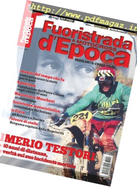 Fuoristrada & Motocross d’Epoca – Marzo-Aprile 2016 Cover
