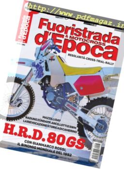 Fuoristrada & Motocross d’Epoca – Settembre-Ottobre 2016