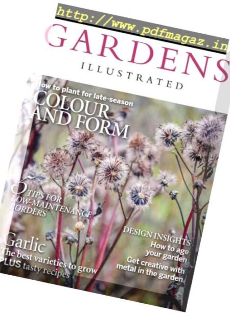 Gardens Illustrated – November 2016 Cover