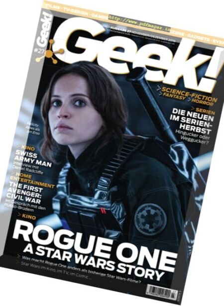 Geek! Germany – November-Dezember 2016 Cover