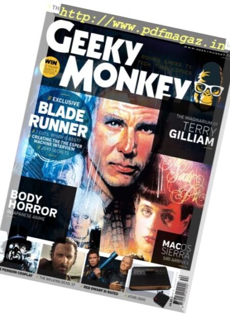 Geeky Monkey – November 2016 Cover