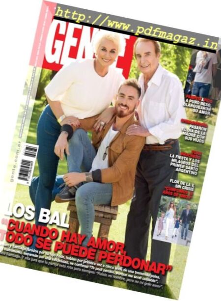 Gente Argentina – 18 Octubre 2016 Cover