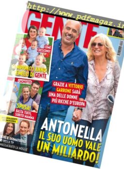 Gente Italia – 4 Ottobre 2016