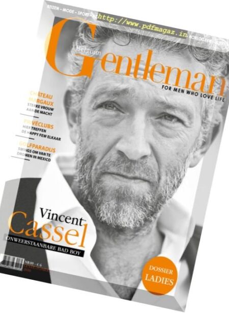 Gentleman – Lente-Zomer 2016 Cover