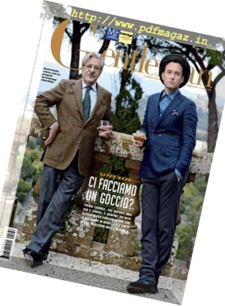 Gentleman – Ottobre 2016 Cover