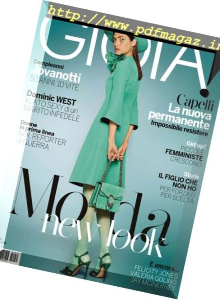Gioia! – 1 Ottobre 2016 Cover