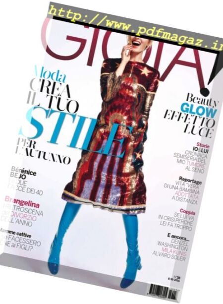 Gioia! – 8 Ottobre 2016 Cover