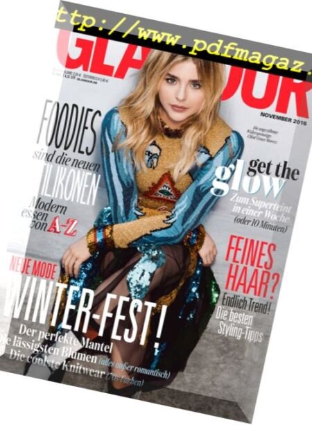 Glamour Germany – November 2016 Cover