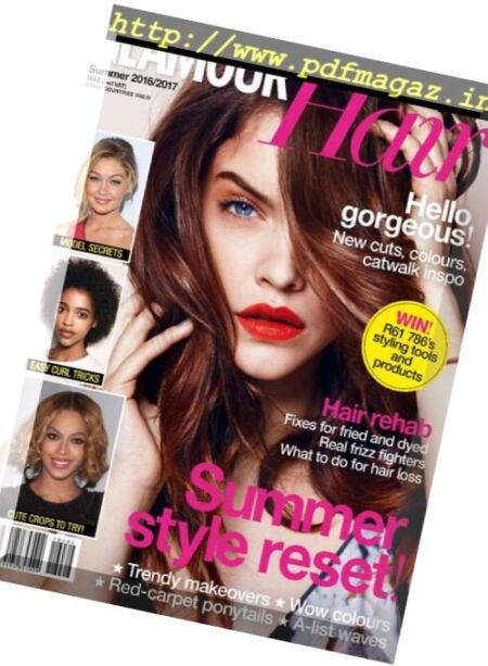 Glamour Hair – Summer 2016 – 2017 Cover