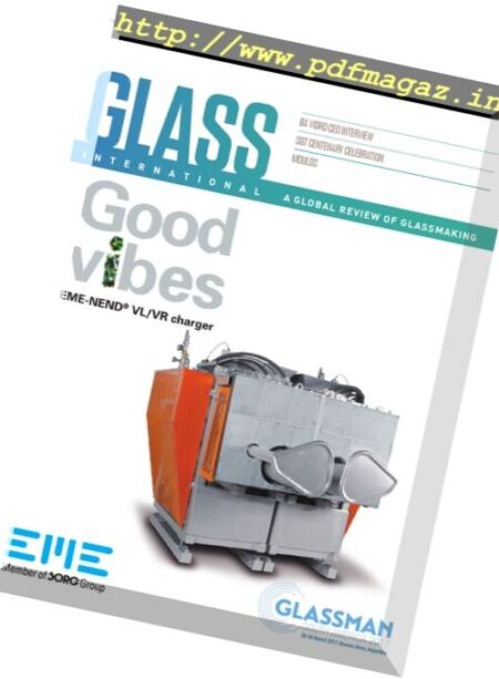 Glass International – October 2016 Cover